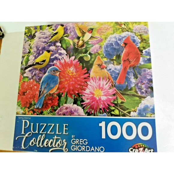 The Puzzle Collector's Art Series Cra-Z-Art by Greg Giordano - "Spring Meetup" - Picture 10 of 10